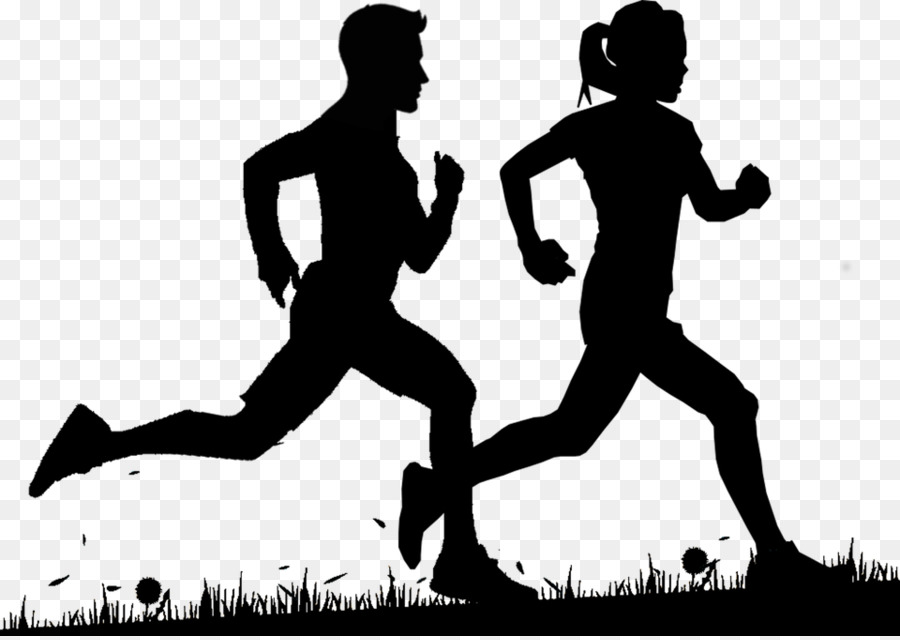 Running Jogging 5K run Sport Silhouette - finish line png download - 960*678 - Free Transparent Running png Download.