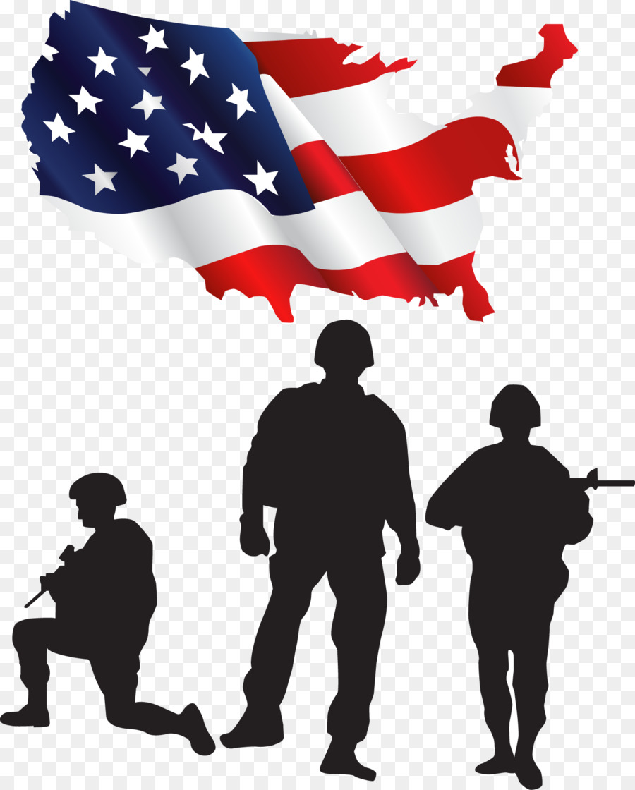 United States Soldier Salute Clip art - American soldiers vector png download - 1500*1866 - Free Transparent 4th Of July png Download.