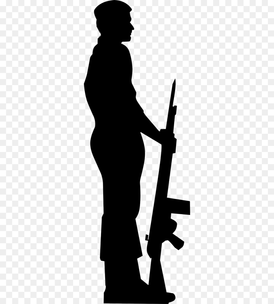 Soldier Military Silhouette Bangladesh - Soldier png download - 500*1000 - Free Transparent Soldier png Download.