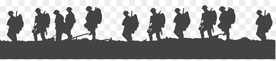 Lest we forget First World War Soldier Silhouette Military - soldiers png download - 4096*885 - Free Transparent Lest We Forget png Download.