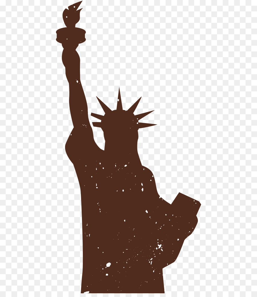 Statue of Liberty Silhouette - liberty statue png download - 512*1027 - Free Transparent Statue Of Liberty png Download.