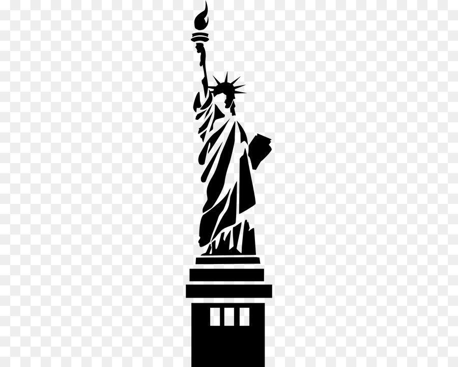 Statue of Liberty Statue of Freedom Silhouette Monument - America png download - 360*720 - Free Transparent Statue Of Liberty png Download.