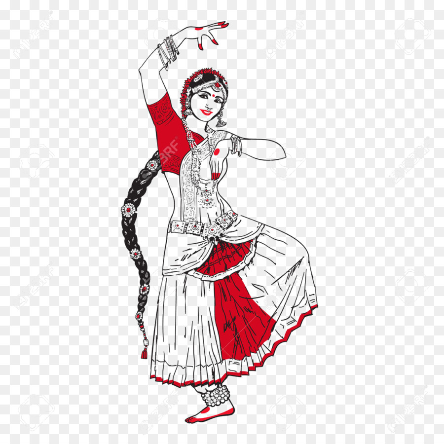 Dance in India Drawing Stock photography - saree png download - 1006*1006 - Free Transparent Dance png Download.