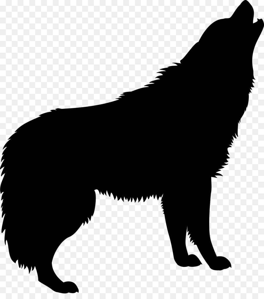 Gray wolf Silhouette Clip art - gray wolf png download - 3273*3642 - Free Transparent Gray Wolf png Download.