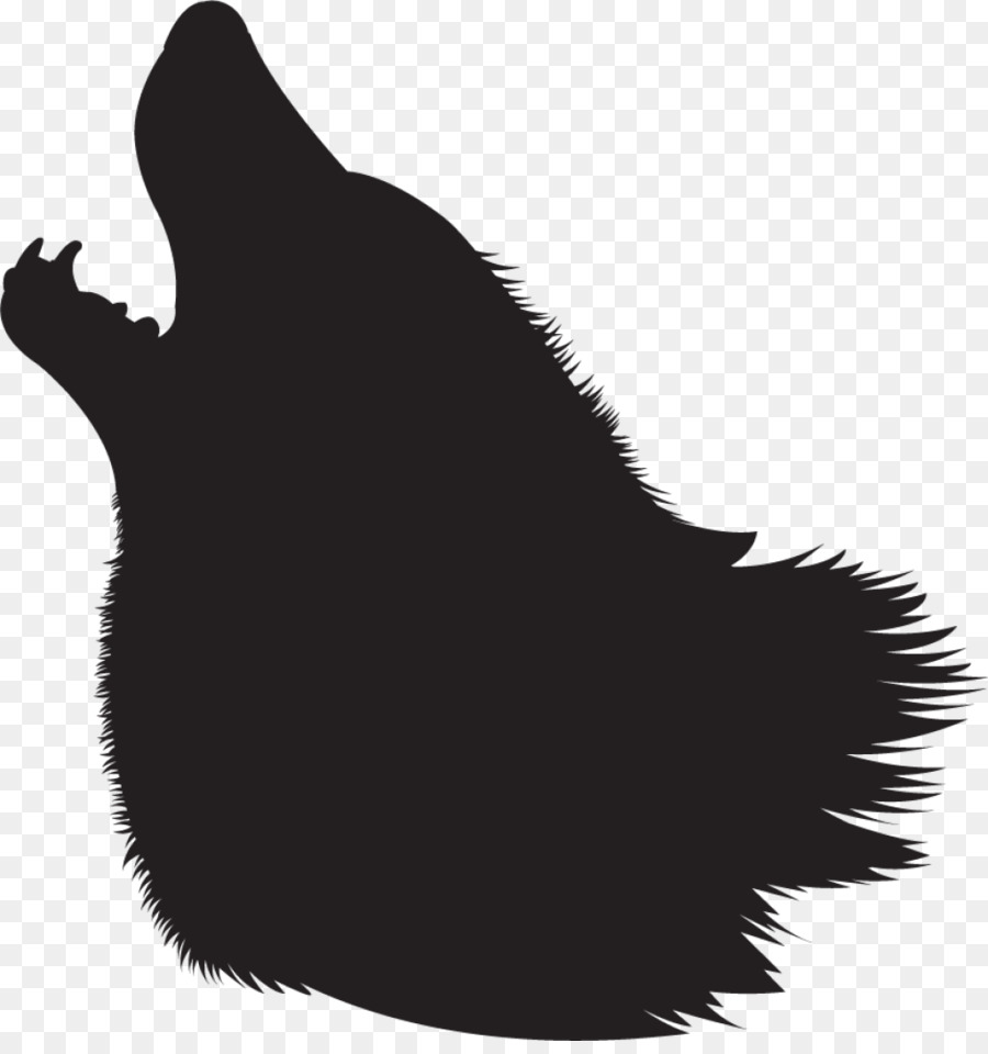 Gray wolf Silhouette Clip art - wolf png download - 1024*1079 - Free Transparent Gray Wolf png Download.