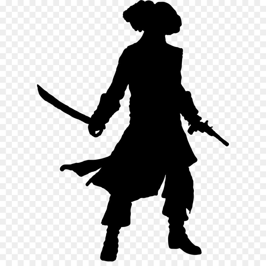 Ship Black Pearl Boat Piracy Clip Art Pirate Silhouette Cliparts Png Download
