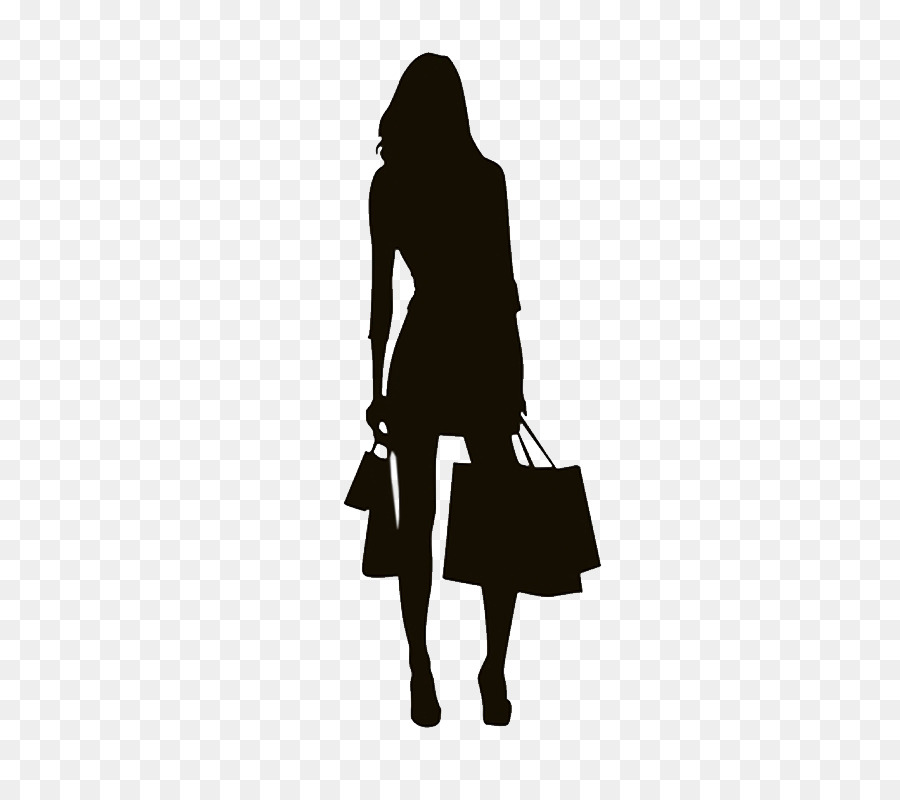 Shopping Silhouette Vector graphics Personal shopper Image - Silhouette png download - 550*800 - Free Transparent Shopping png Download.