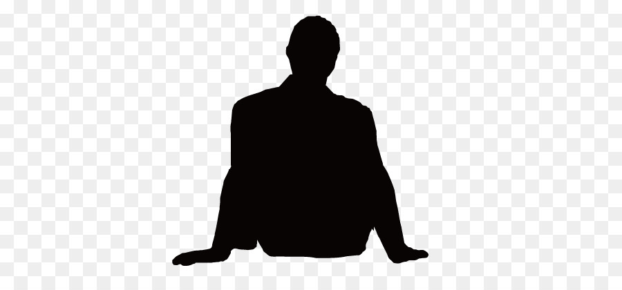 Silhouette Man Sitting - Man sitting png download - 721*406 - Free Transparent Silhouette png Download.