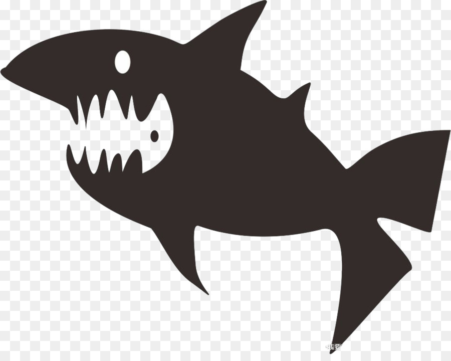 Shark Silhouette Download - Silhouette shark png download - 1024*804 - Free Transparent Shark png Download.