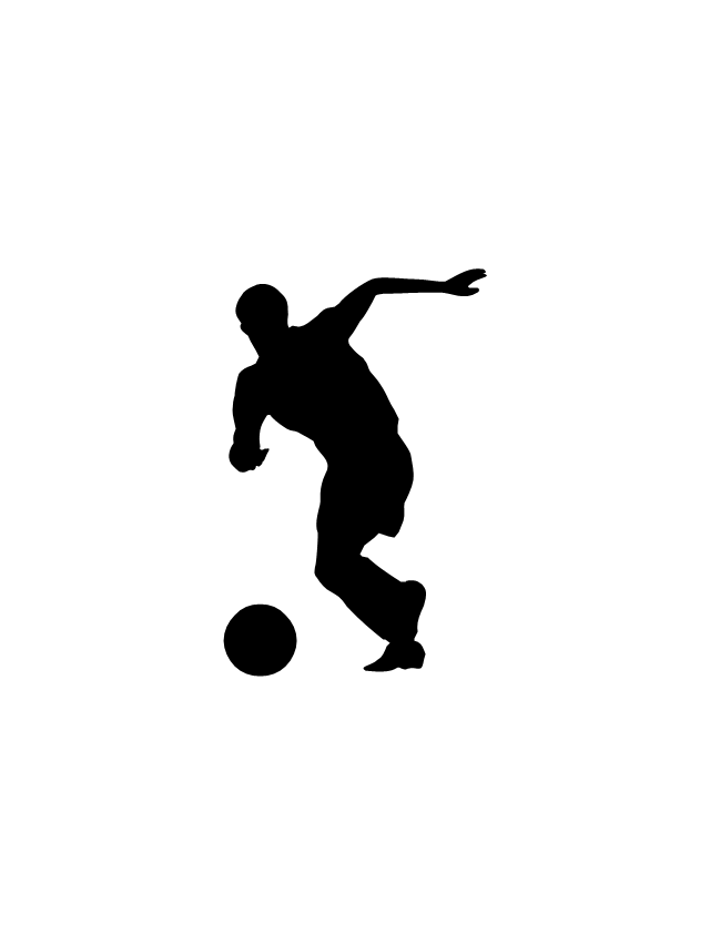 Football player Sport Clip art - Soccer Player Silhouette png download