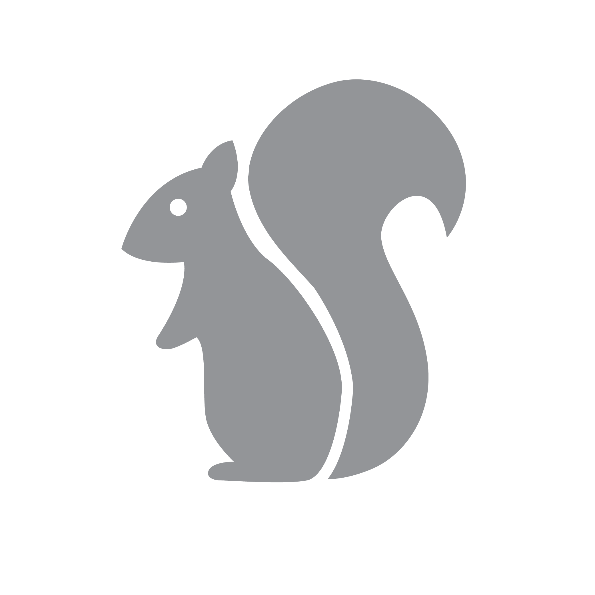 squirrel silhouette
