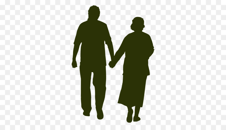Silhouette Person - grandparents vector png download - 512*512 - Free Transparent Silhouette png Download.