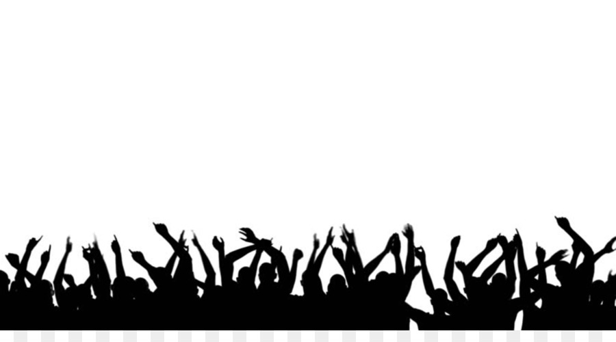 Chroma key Crowd Dance Silhouette Stock footage - crowd png download - 1684*903 - Free Transparent  png Download.