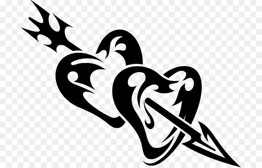 Heart Tattoo Drawing Clip art - Tribal png download - 756*578 - Free Transparent Heart png Download.