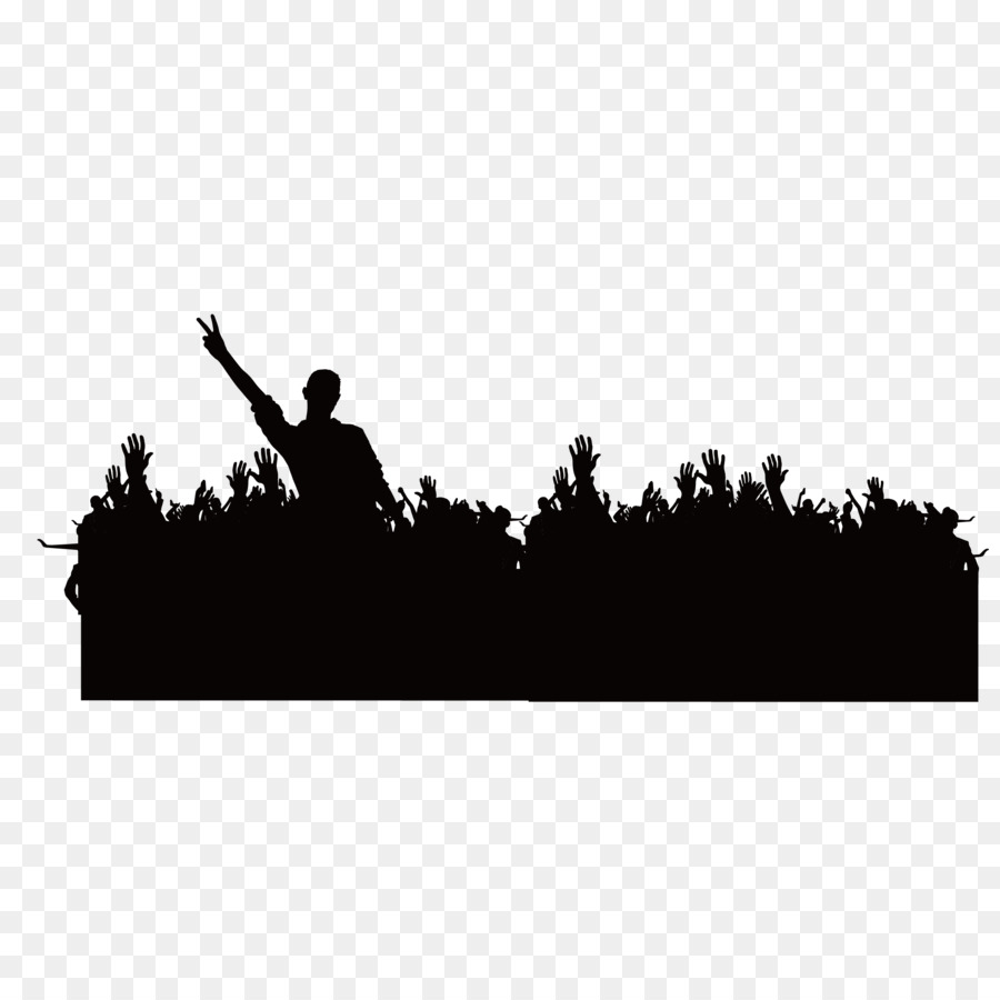 Silhouette Template - Carnival crowd silhouette png download - 2126*2126 - Free Transparent Silhouette png Download.