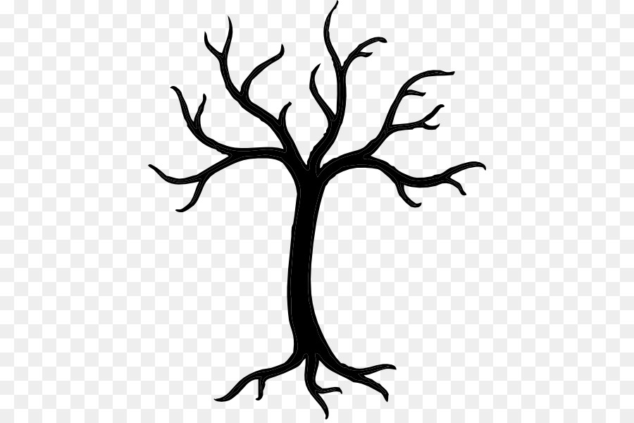 Branch Tree Trunk Bark Clip art - Black And White Tree Tattoos png download - 480*595 - Free Transparent Branch png Download.