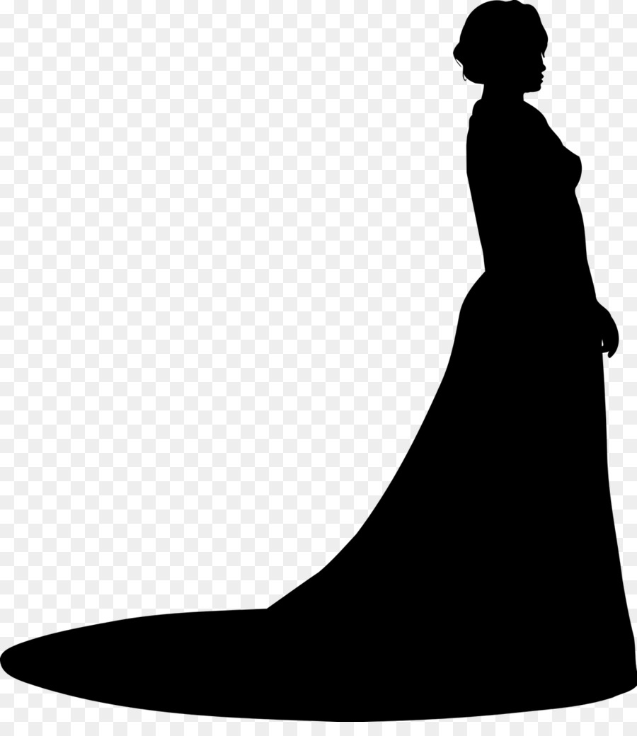 Dress Ball gown Evening gown Clip art - woman silhouette png download - 1129*1280 - Free Transparent  png Download.