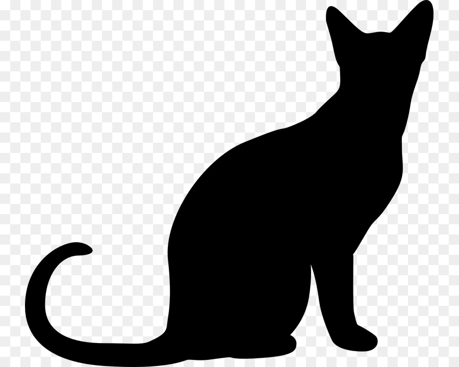 Cat Silhouette Clip art - Silhouette cat png download - 801*720 - Free Transparent Cat png Download.