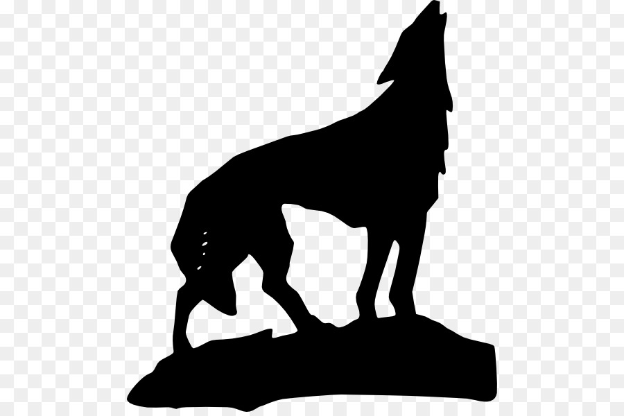Gray wolf Free content Clip art - Simple Wolf Drawings png download - 534*594 - Free Transparent Gray Wolf png Download.