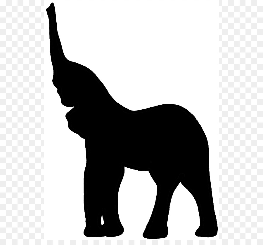 African elephant Silhouette Clip art - Baby Elephant Outline png download - 600*824 - Free Transparent African Elephant png Download.