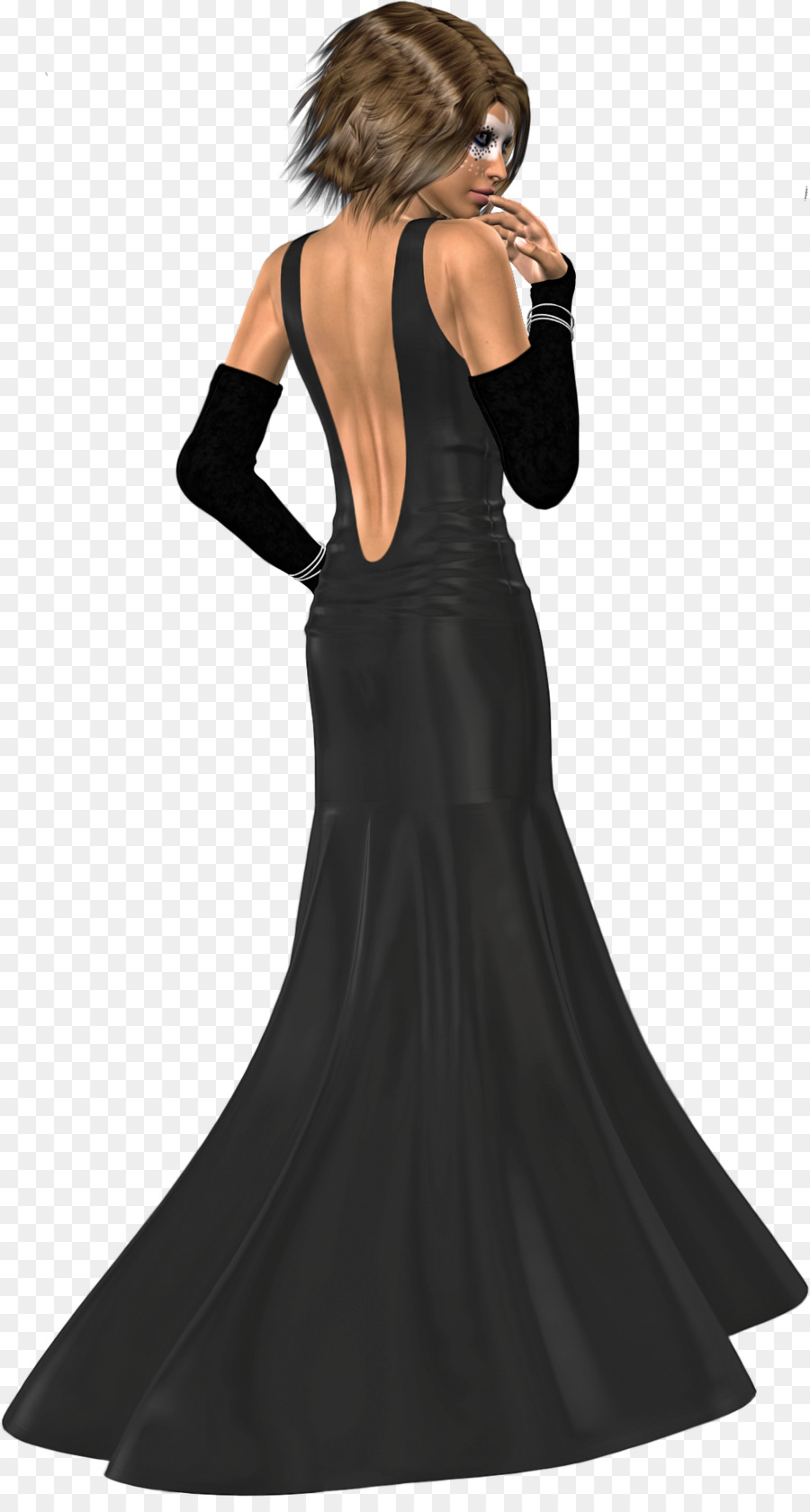 Dress Woman DeviantArt Elegance - simple and elegant png download - 900*1664 - Free Transparent  png Download.
