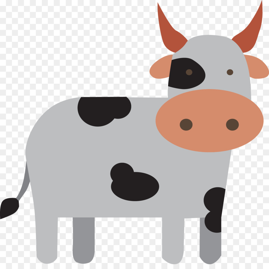 Cattle Horse Euclidean vector Clip art - Simple Vector Cow png download - 1748*1717 - Free Transparent Cattle png Download.