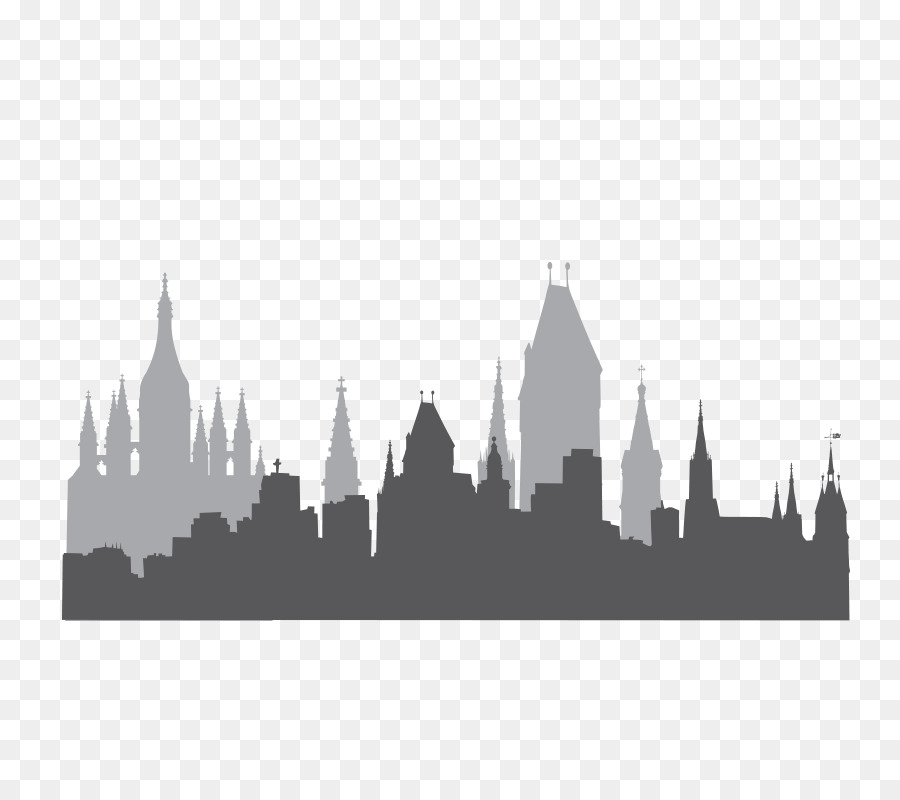 Skyline Silhouette Illustration - Silhouette of city building png download - 800*800 - Free Transparent Skyline png Download.