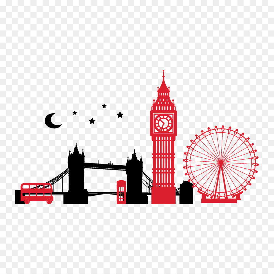 Big Ben Tower of London Tower Bridge Skyline Clip art - England png download - 1875*1875 - Free Transparent Big Ben png Download.