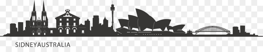 City of Sydney Skyline Silhouette - city,Sketch png download - 4112*768 - Free Transparent City Of Sydney png Download.
