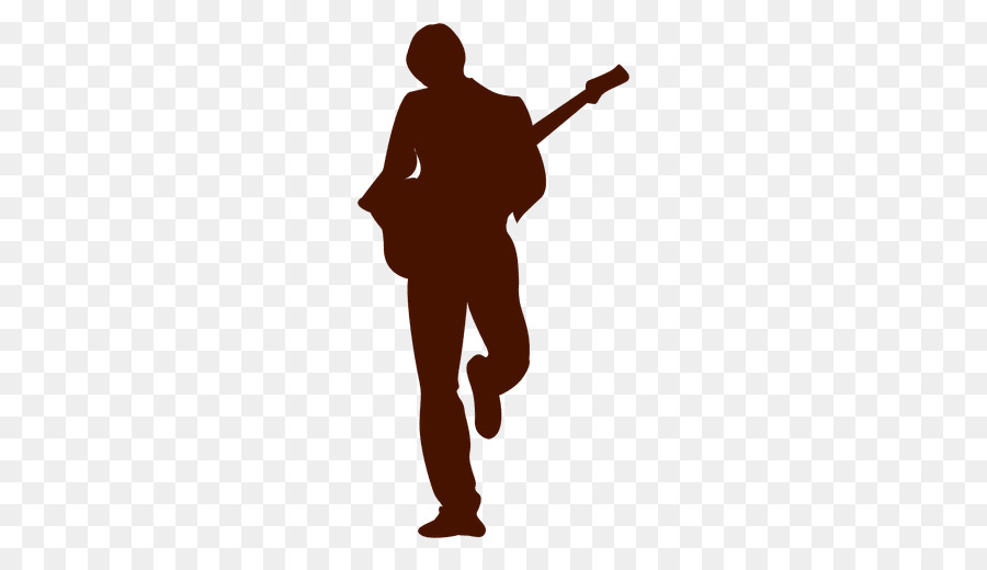 Silhouette Guitarist Musician Piano - guitar player png download - 512*512 - Free Transparent  png Download.