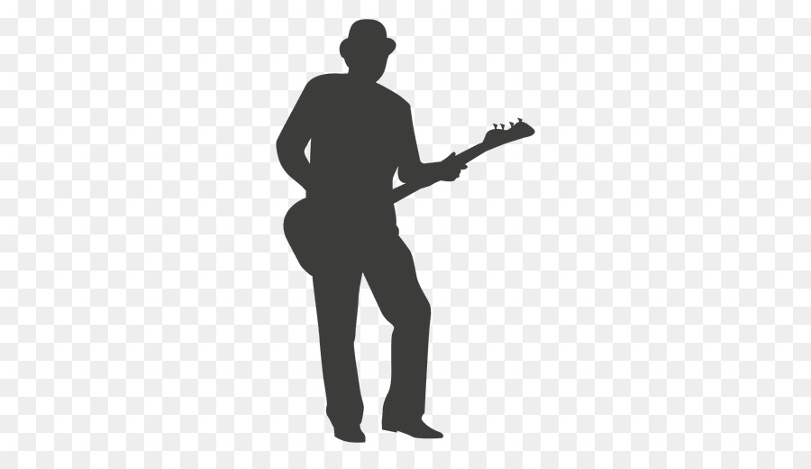 Guitarist Musician Blues Silhouette - violin player png download - 512*512 - Free Transparent  png Download.