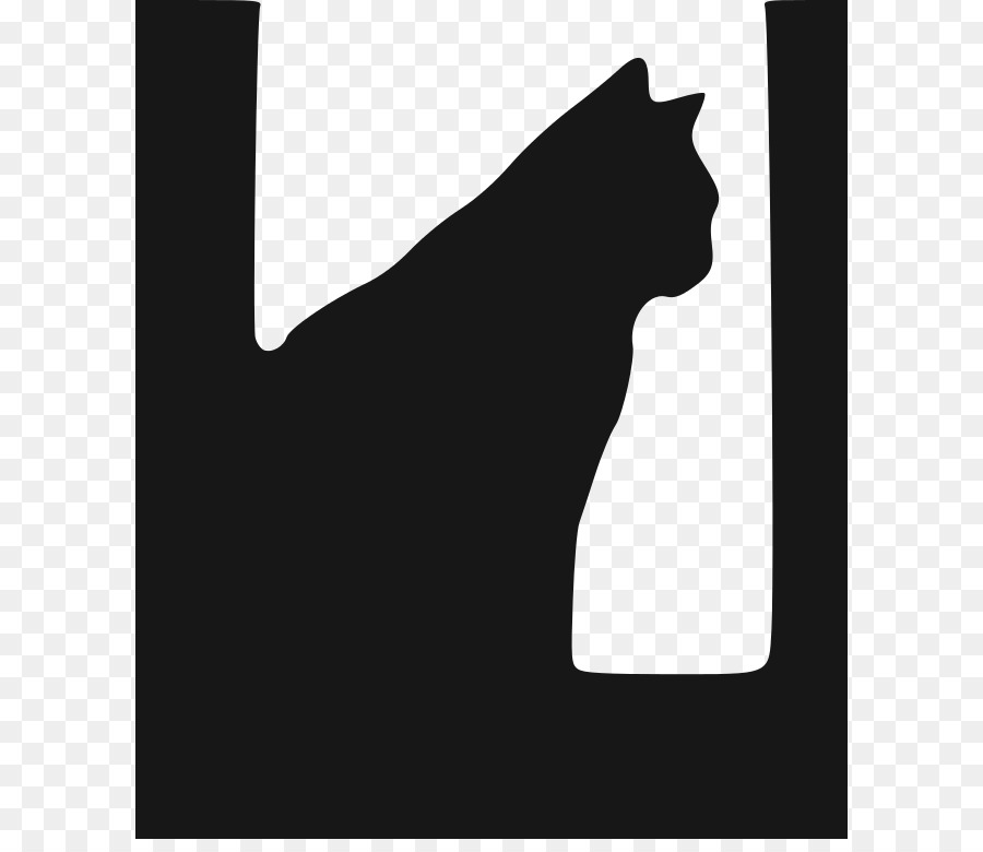 Cat Silhouette Wikimedia Commons Clip art - Sitting Cat Silhouette png download - 652*768 - Free Transparent Cat png Download.