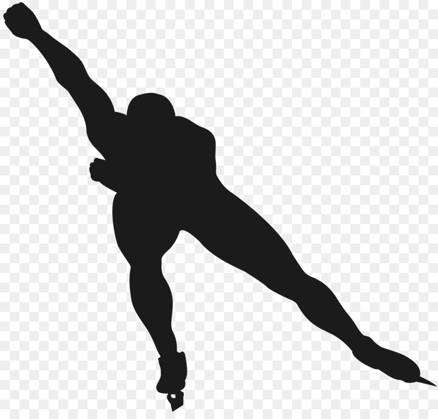 2018 Winter Olympics Ice skating Figure skating Speed skating Silhouette - basketball silhouette png download - 3840*3610 - Free Transparent Ice Skating png Download.