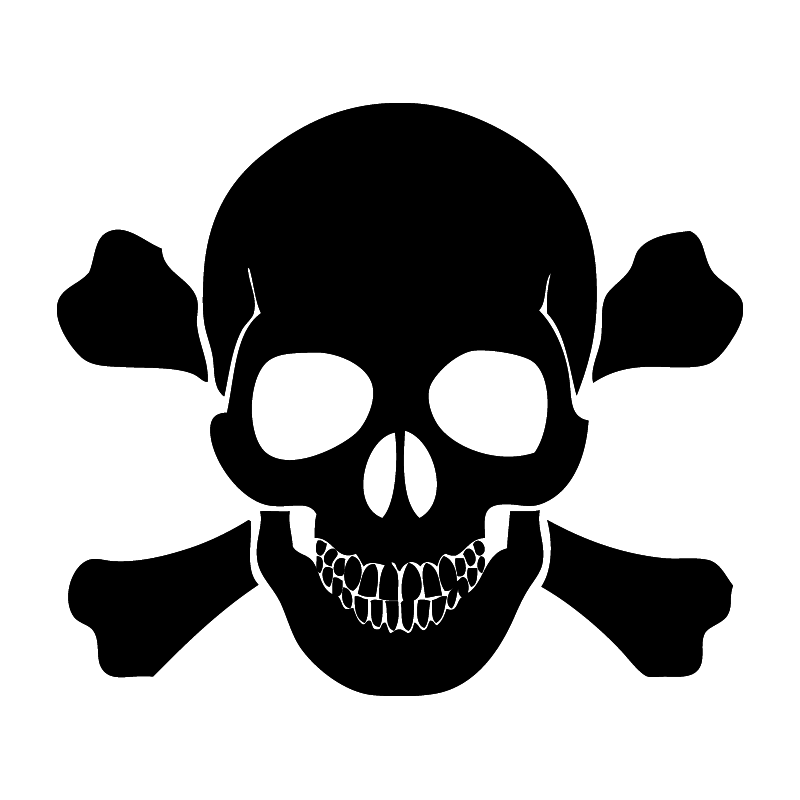 Skull and Bones Skull and crossbones Human skull symbolism - skull png