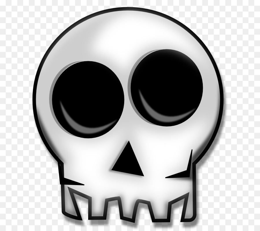 Skull Human skeleton Bone Clip art - Free Skull Clipart png download - 680*800 - Free Transparent Skull png Download.