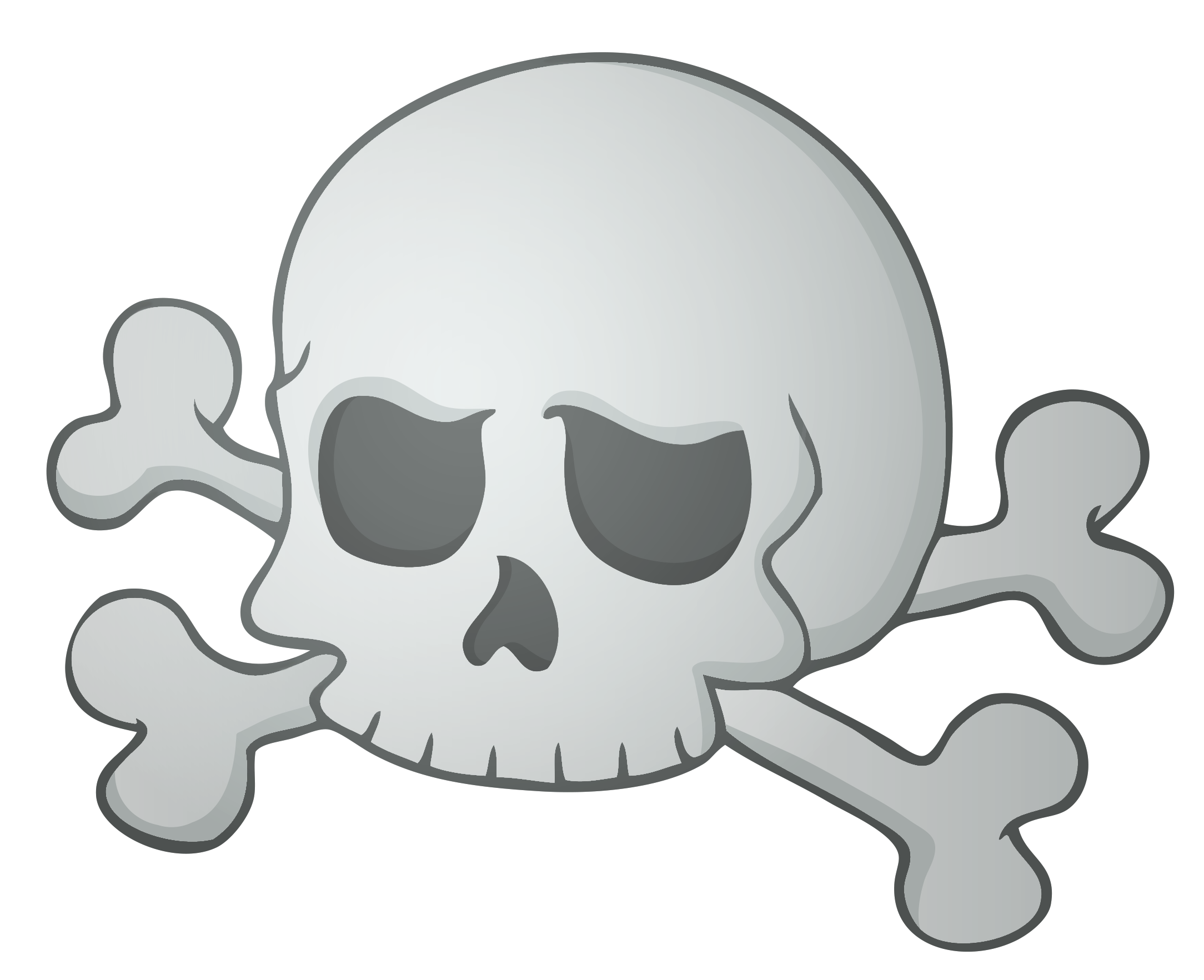 Skull Clipart Transparent Background #1555327 (License: Personal Use) .