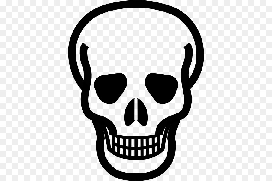 Skull and crossbones Clip art - Skeleton Skull Cliparts png download - 450*600 - Free Transparent Skull And Crossbones png Download.