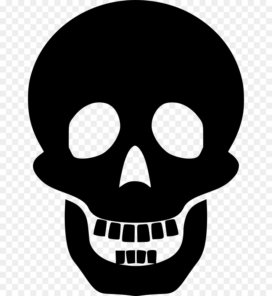 Skull Human skeleton Silhouette Clip art - skull png download - 716*980 - Free Transparent Skull png Download.
