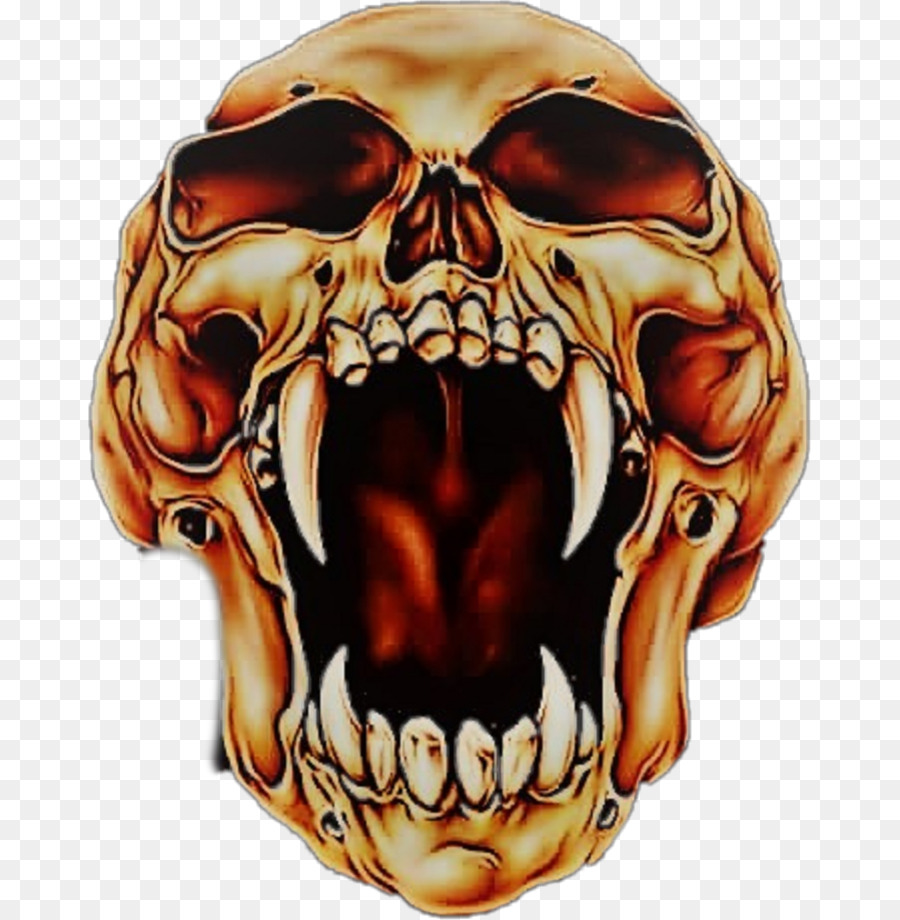 Skull art Skull art Drawing Air Brushes - skull png open mouth png download - 723*919 - Free Transparent Skull png Download.