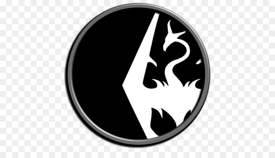 The Elder Scrolls V: Skyrim – Dragonborn Oblivion Video game Black & White Rift - others png download - 512*512 - Free Transparent Elder Scrolls V Skyrim  Dragonborn png Download.