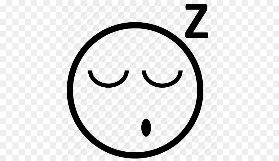 Emoticon Smiley Sleep Clip art - Sleeping Emoticon png download - 512*512 - Free Transparent Emoticon png Download.