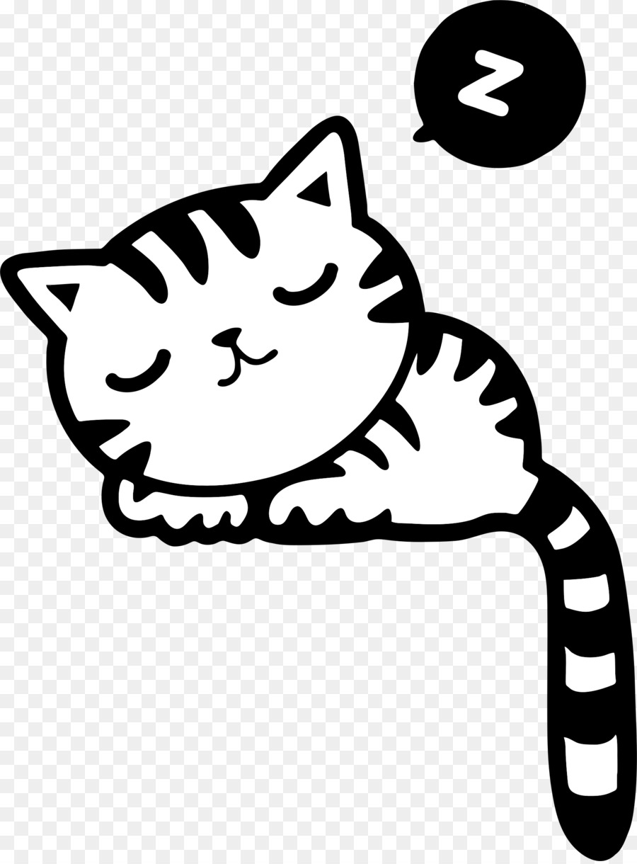 Cat Kitten Clip art - sleep png download - 1728*2334 - Free Transparent Cat png Download.