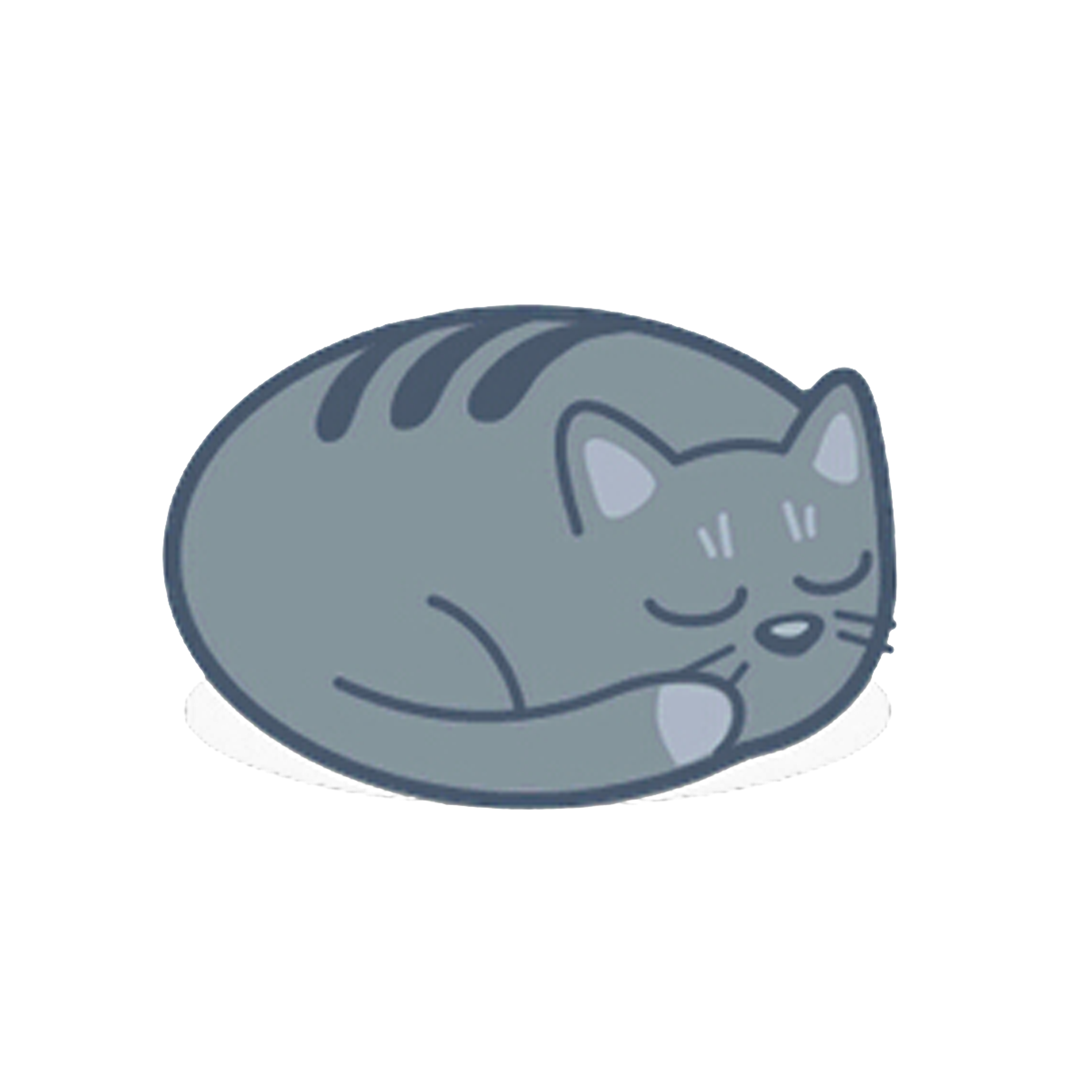 Cat ICO Icon - Leisurely sleeping cat png download - 5000*5000 - Free