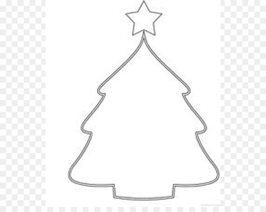 Christmas tree Star of Bethlehem Clip art - Small Star Outline png download - 592*703 - Free Transparent Christmas Tree png Download.