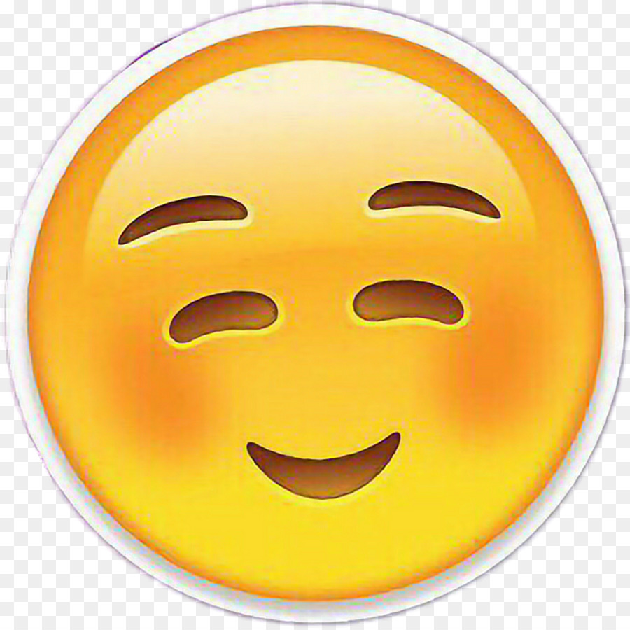 Emoji Emoticon Sticker Smiley WhatsApp - smail sign png download - 1024*1021 - Free Transparent Emoji png Download.