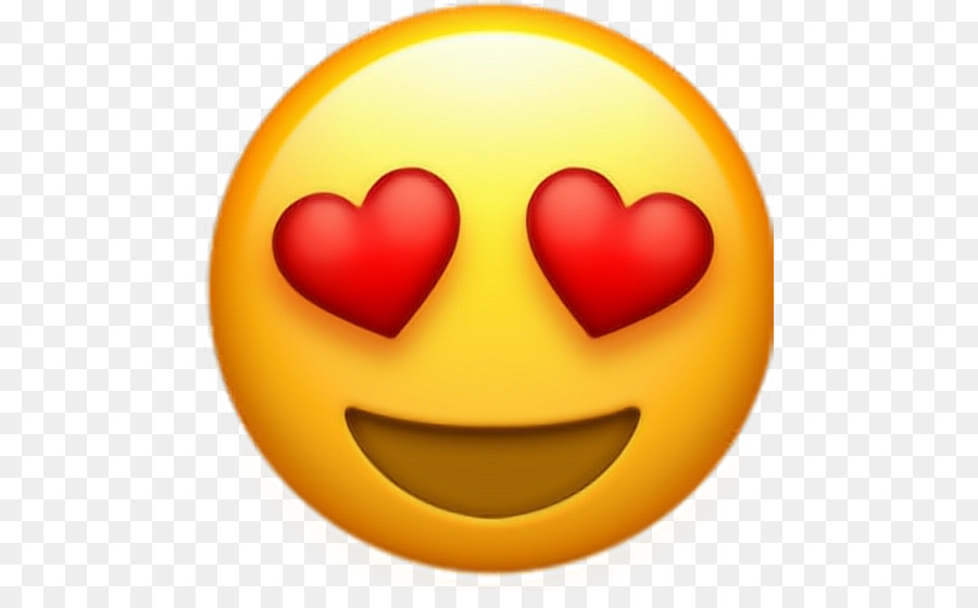 Emoticon Smiley Emoji Heart WhatsApp - upscale png download - 524*544 - Free Transparent Emoticon png Download.