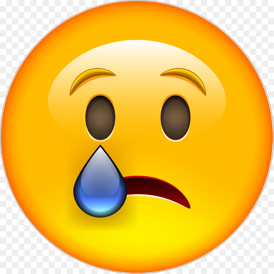 Smiley Emoticon Crying Tears Emotion - smiley png download - 1500*1500 - Free Transparent Smiley png Download.