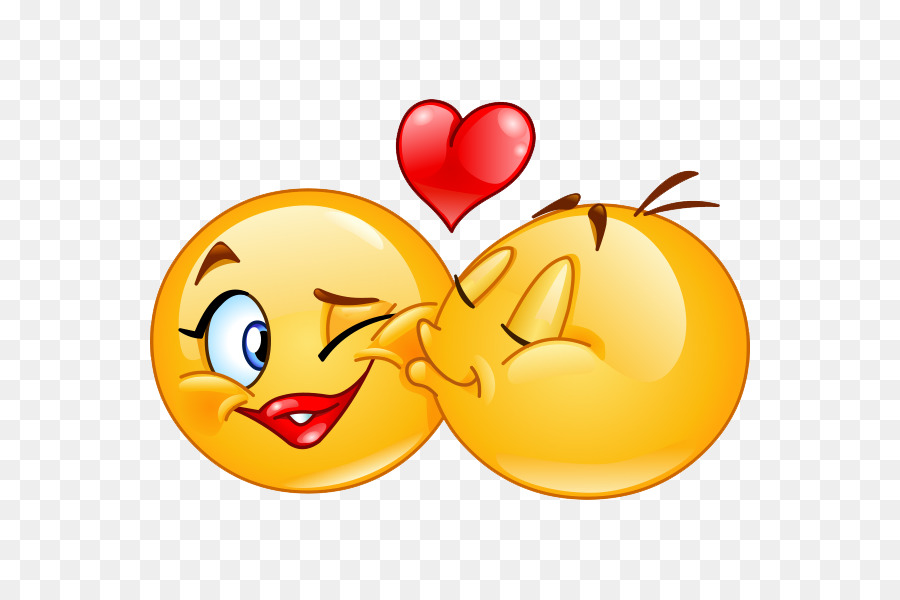 Smiley Emoticon Kiss Emoji Clip art - Kiss Smiley Transparent Background png download - 600*600 - Free Transparent Smiley png Download.