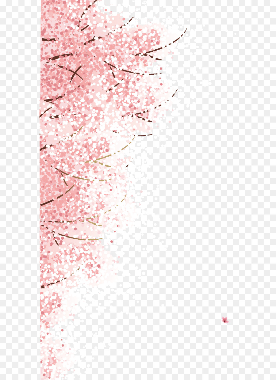Plum blossom Pattern Wallpaper Pink Snow - Pink Plum Plum snow background material png download - 643*1240 - Free Transparent Plum Blossom png Download.