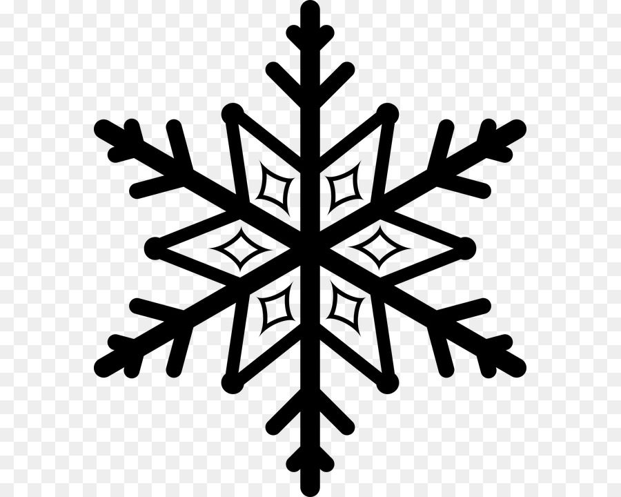 Snowflake Clip art Vector graphics Silhouette Portable Network Graphics - snowflake png winter png download - 627*720 - Free Transparent Snowflake png Download.
